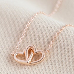 Lisa Angel - Interlocking Hearts Necklace
