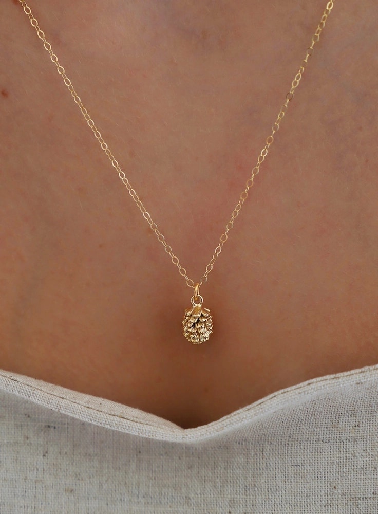 Katie Waltman - Pinecone Necklace