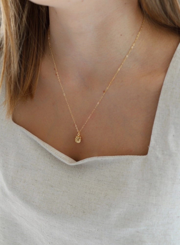 Katie Waltman - Pinecone Necklace
