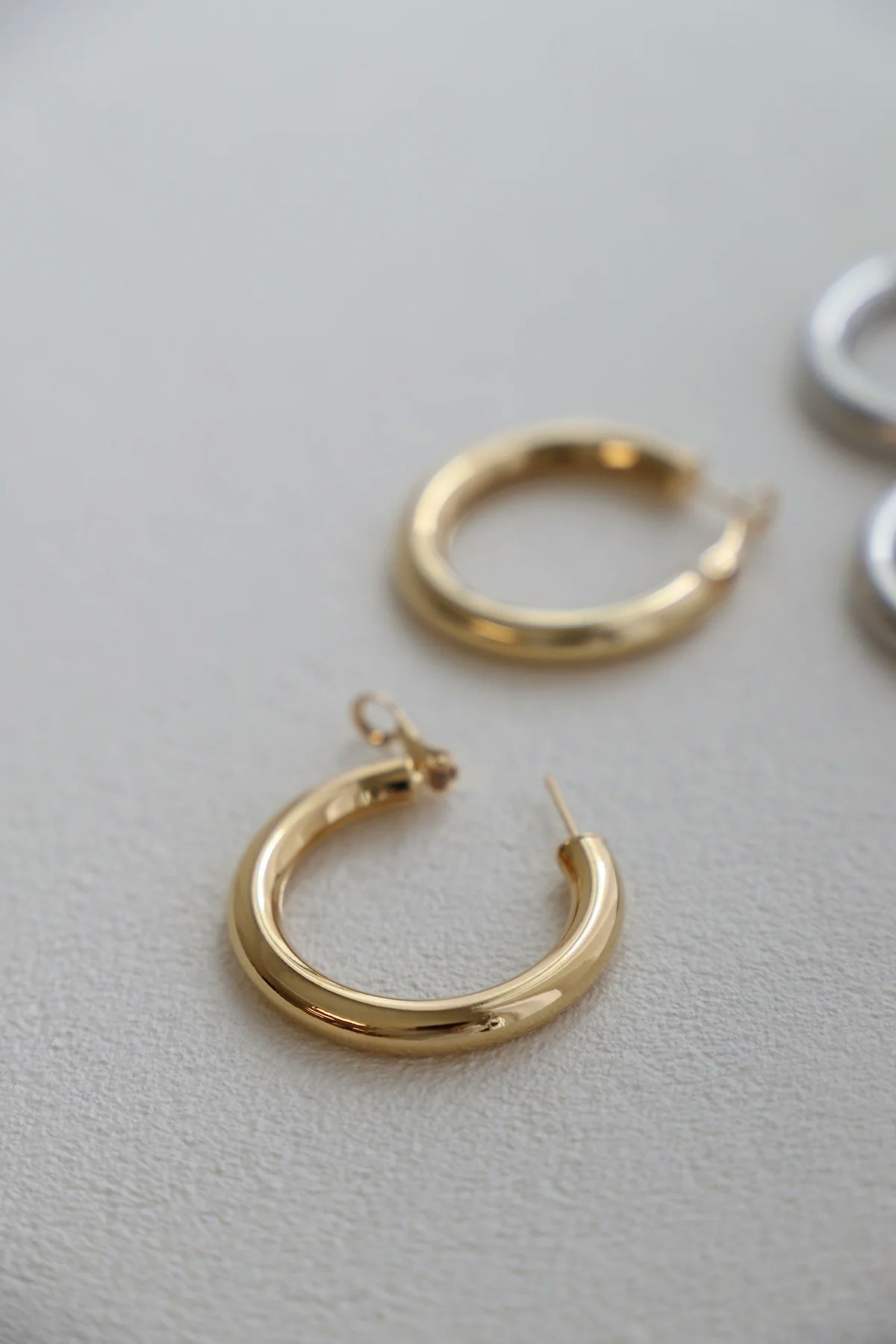 Katie Waltman -Large Gold Hoops
