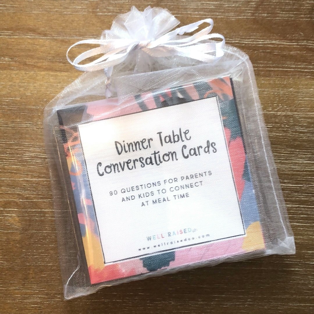 Dinner Table Conversation Cards