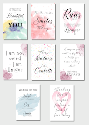 16pk "Kindness" Kort