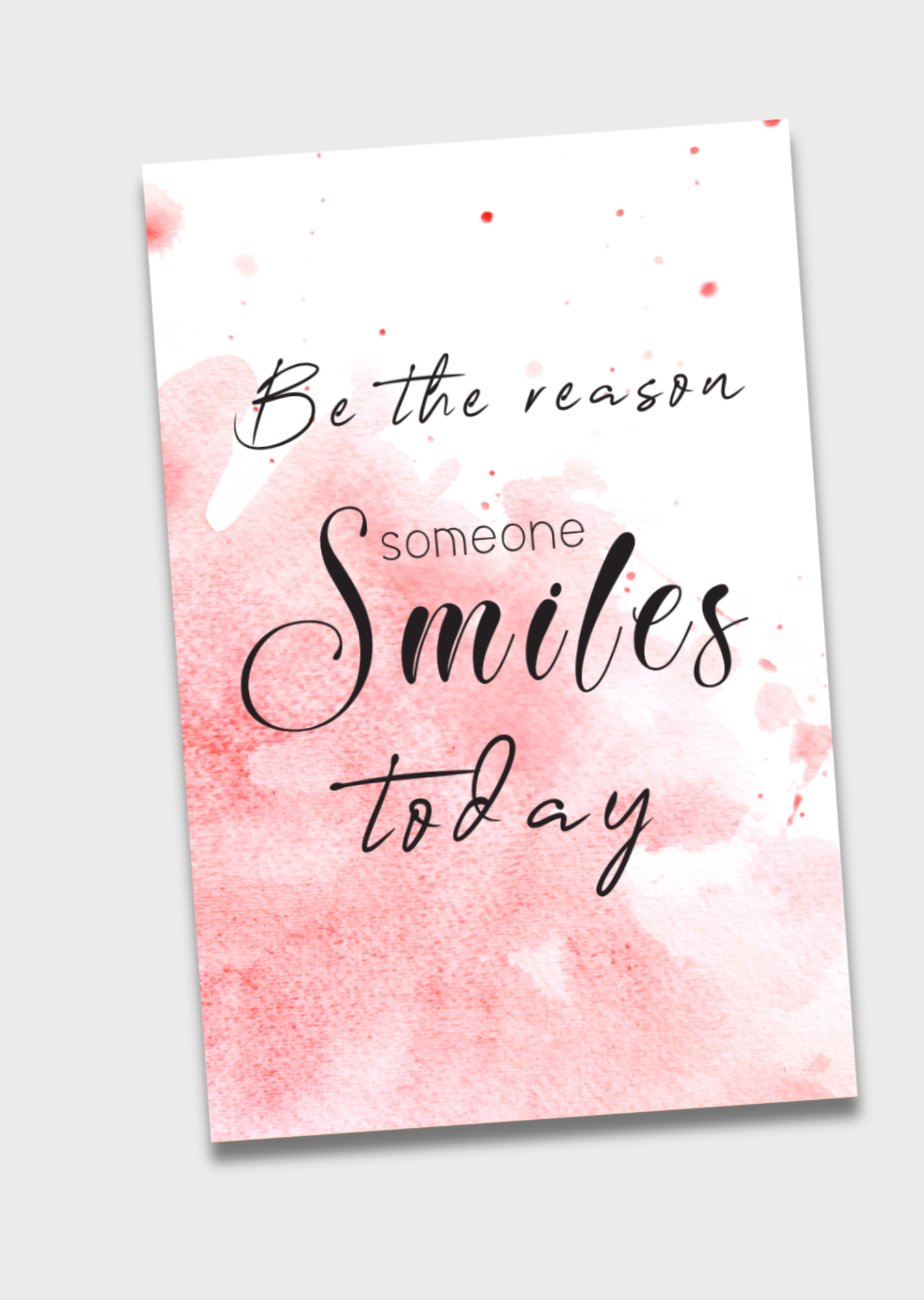 10pk "Be the reason" kort