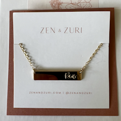 Zen & Zuri Gullkjede - "Raus"