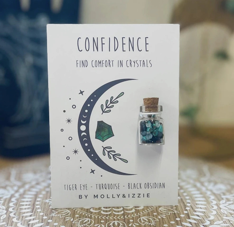 Molly & Izzie - Jar Full of Crystals - Confidence