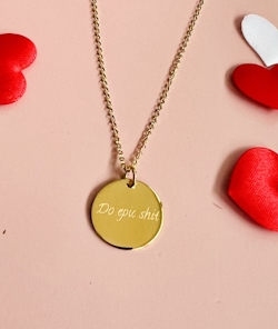 Soneto Jewelry Gullkede "Do Epic Shit"
