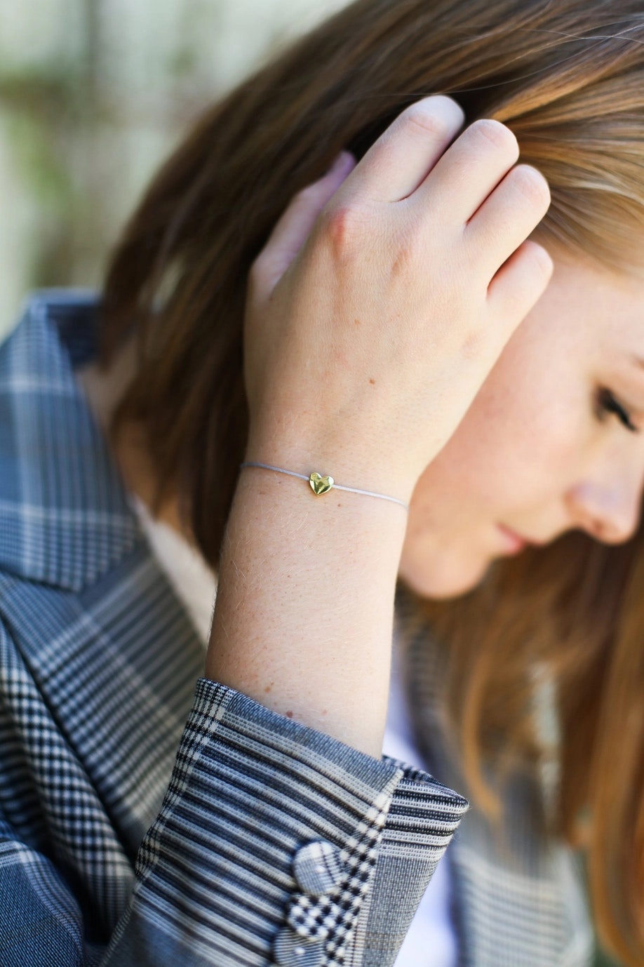 Lucky Feather - Birthday Love Bracelet - Heart