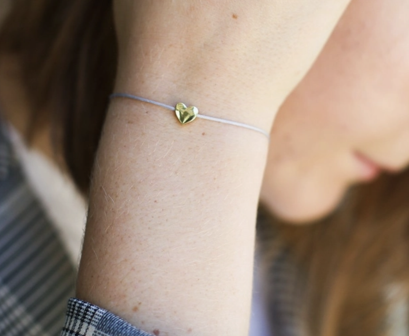 Lucky Feather - Birthday Love Bracelet - Heart