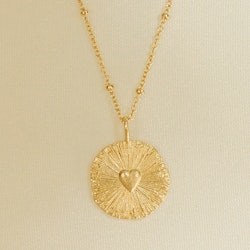Agate - Heart Necklace