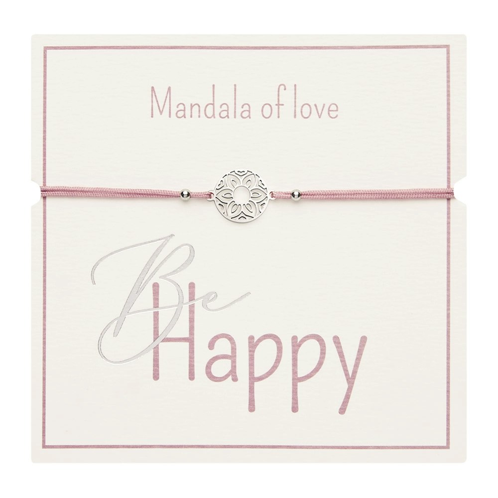 Crystals HCA Jewellery -  "Be Happy Bracelet" - Mandala of Love