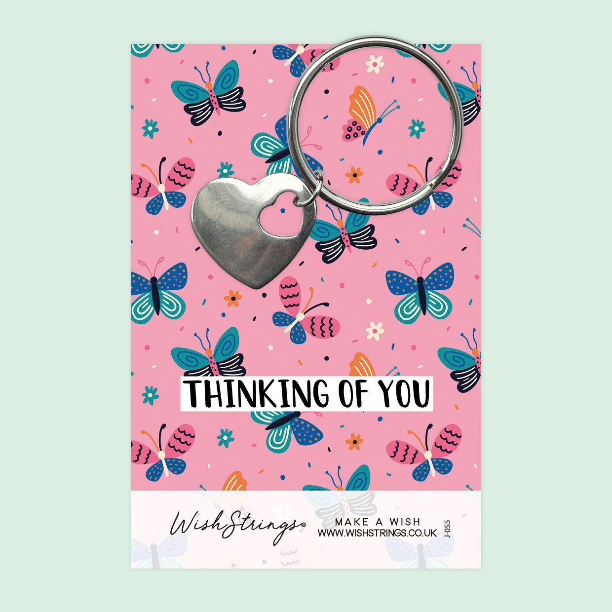 Wishstring Keyring- “Thinking of you”