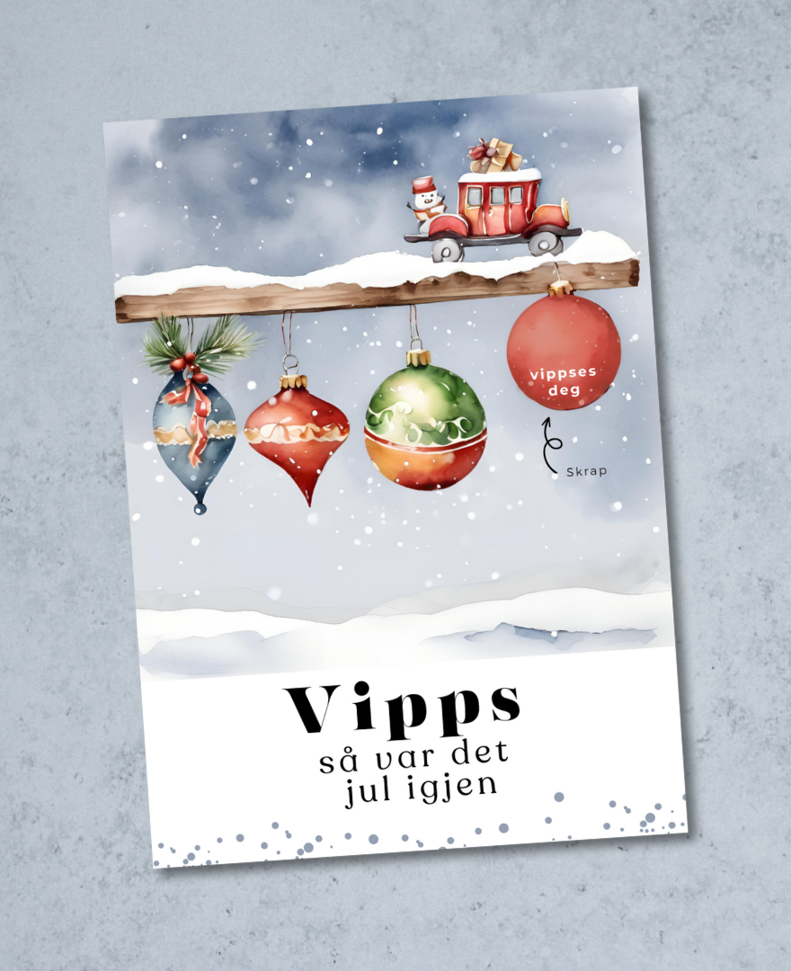 Vipps Julekort - Julekuler