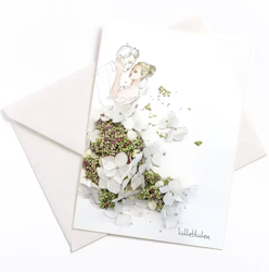 Lütteblüten kort - Bryllupsdag