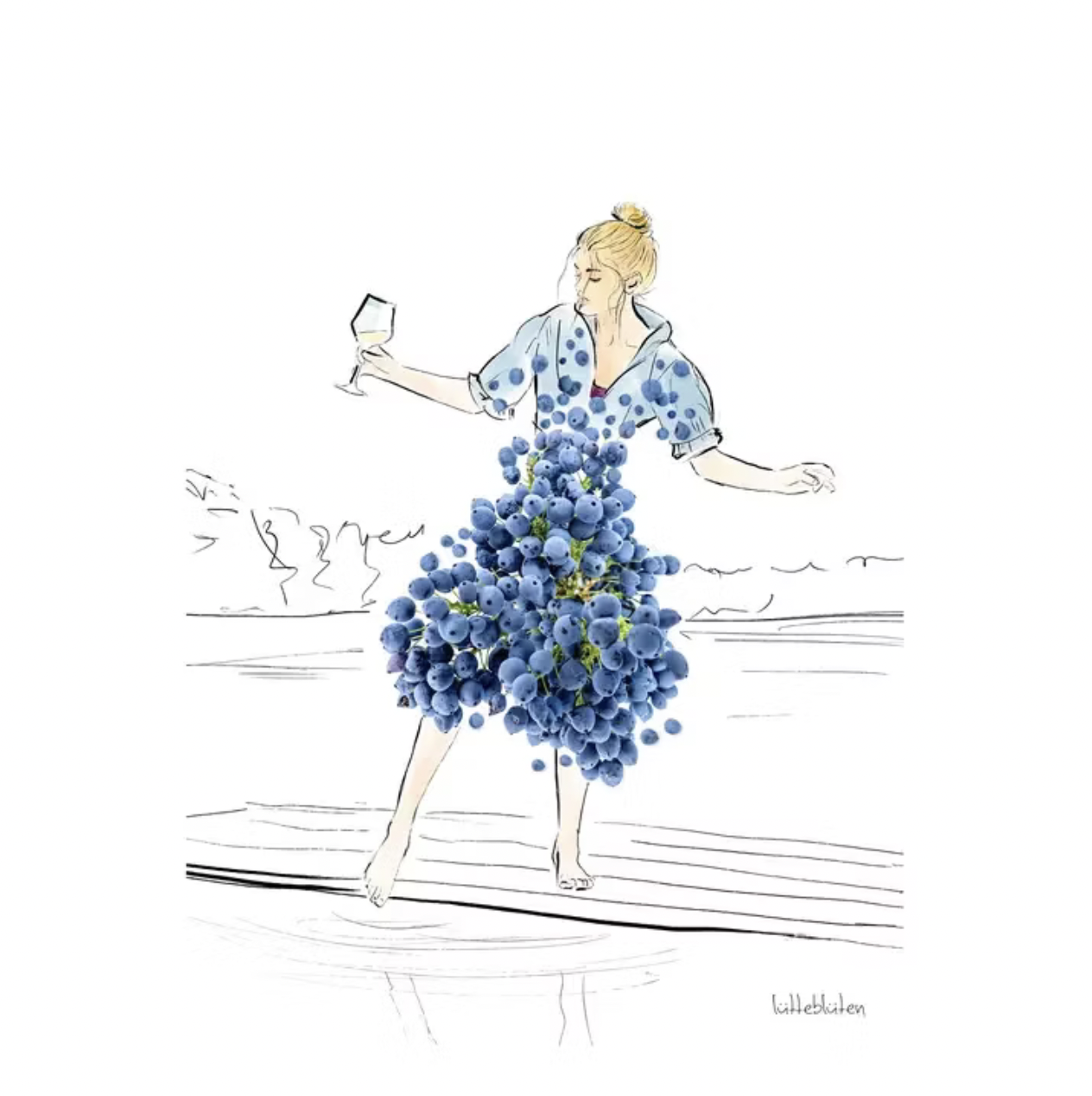 Lütteblüten kort - Ny start