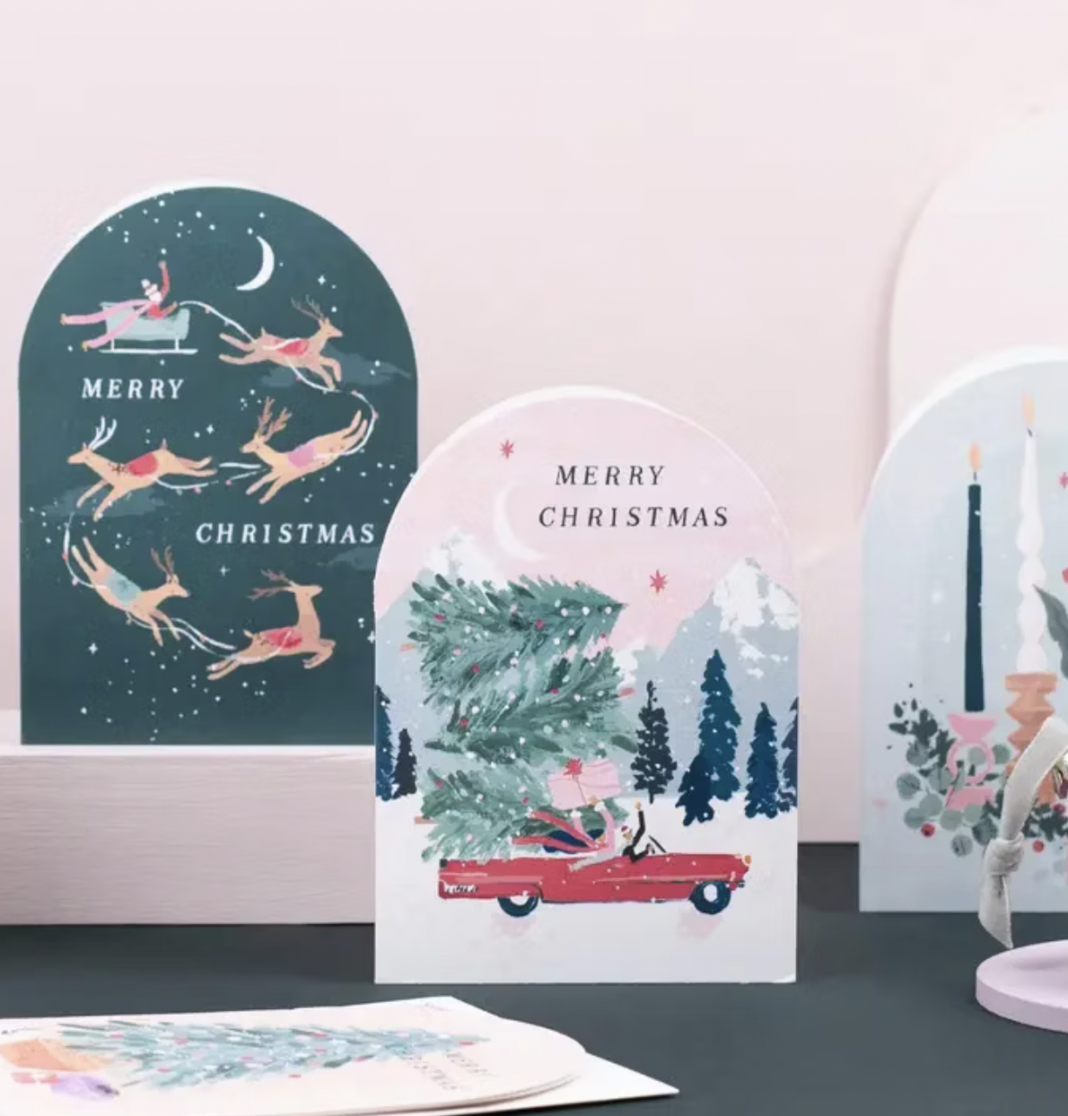 Sister Paper Co - Julekort - Driving Home for Christmas