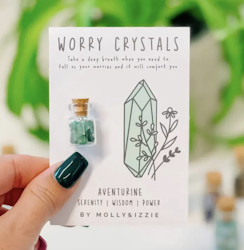 Molly & Izzie - Worry Crystal - Aventurine