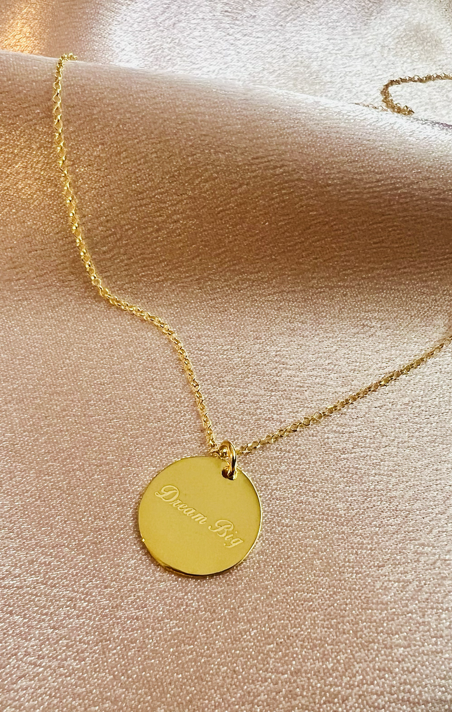 Soneto Jewelry Gullkede "Dream Big"