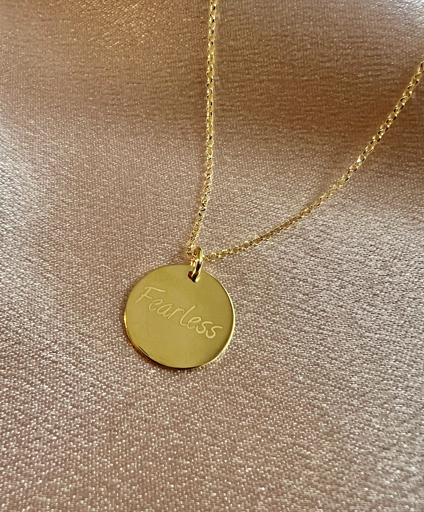 Soneto Jewelry Gullkede "Fearless"