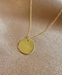 Soneto Jewelry Gullkede "Fearless"
