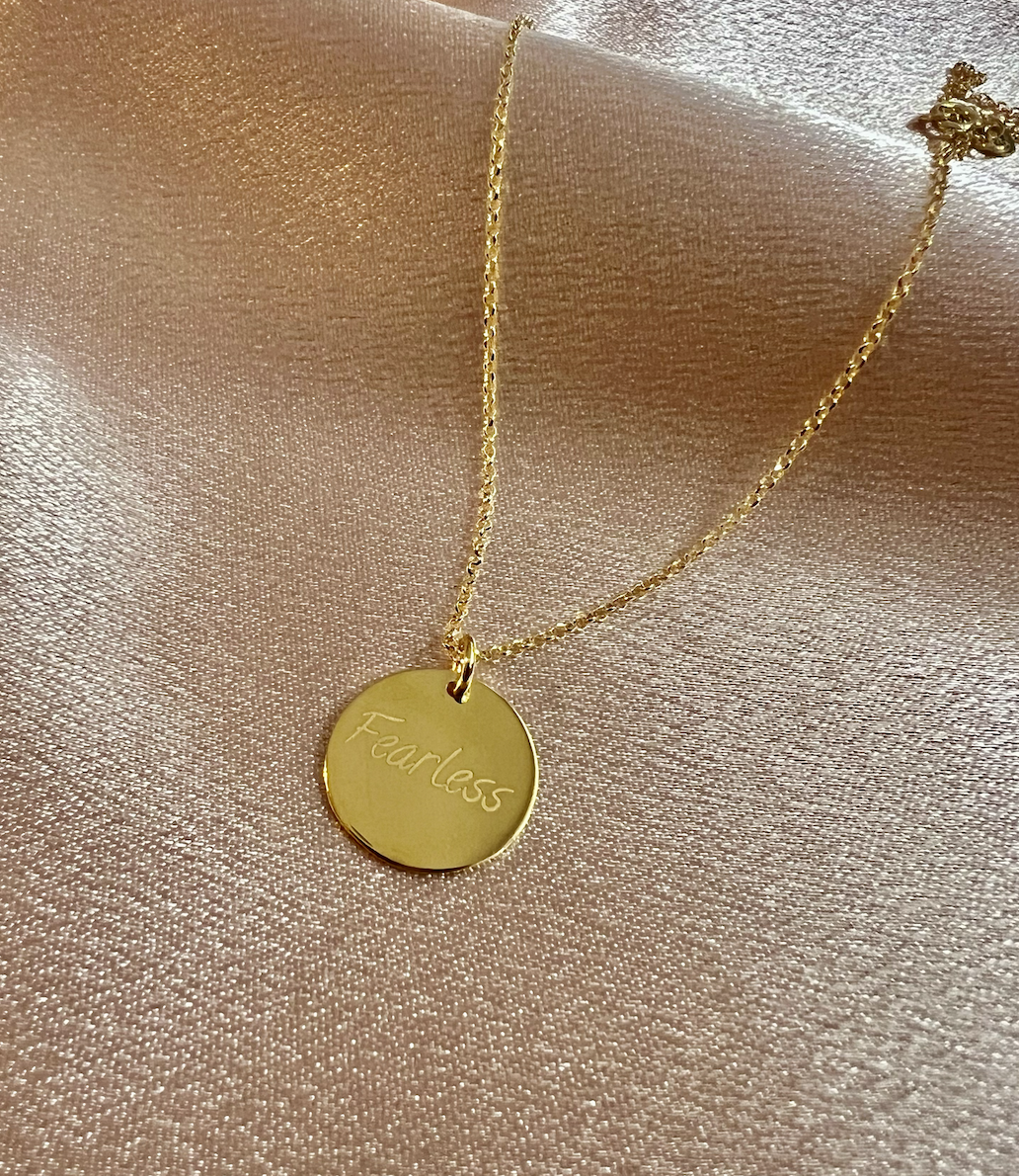 Soneto Jewelry Gullkede "Fearless"