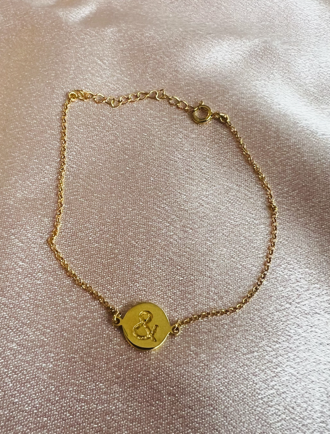 Bali Blis - & Symbol - Gullbelagt Armbånd