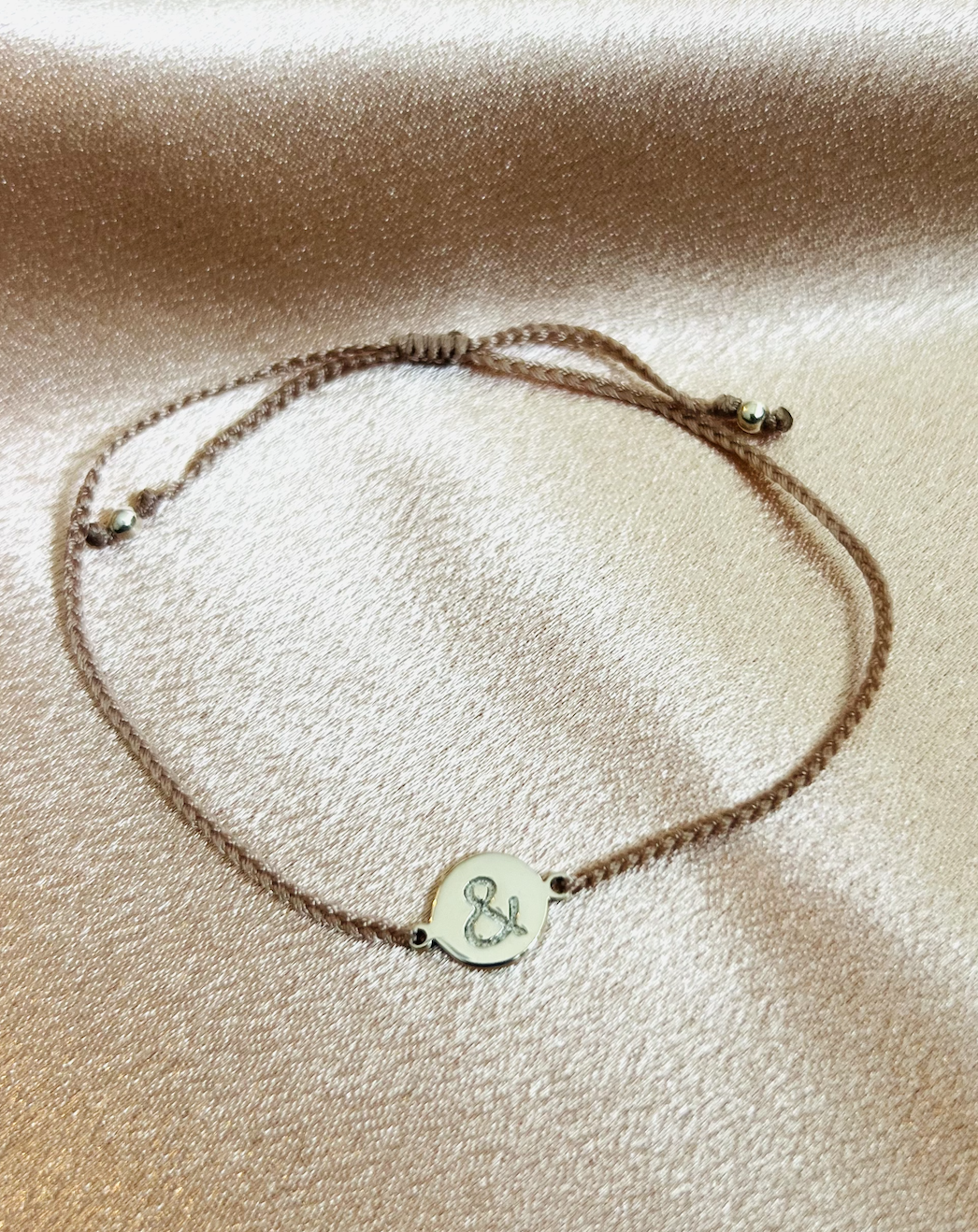 Bali Bliss Armbånd - Gammelrosa -  & symbol for mental helse