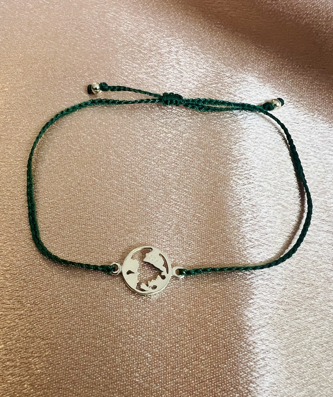 Bali Bliss Armbånd - Globe - Green