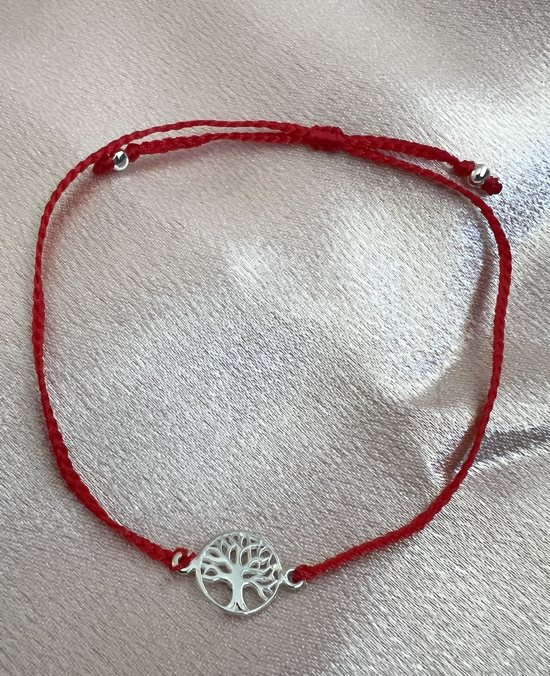 Bali Bliss Armbånd - Tree of Life - Rød