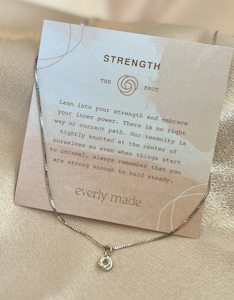 Everly Made - STRENGTH Sølvkjede
