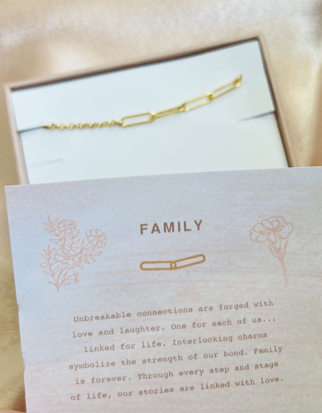 Everly Made - Gullarmbånd -FAMILY  4