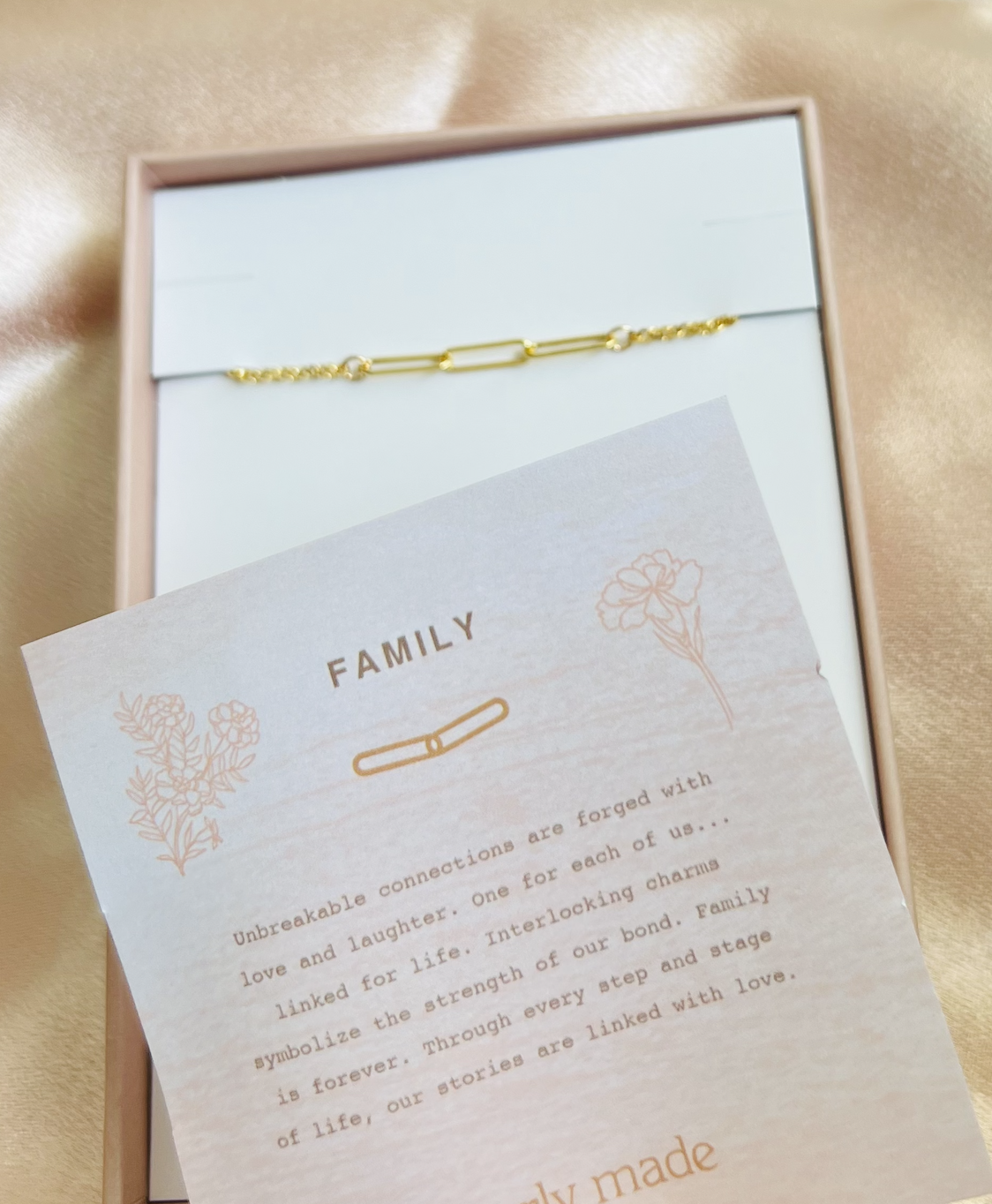 Everly Made - Gullarmbånd -FAMILY  3