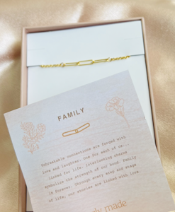 Everly Made - Gullarmbånd -FAMILY  3