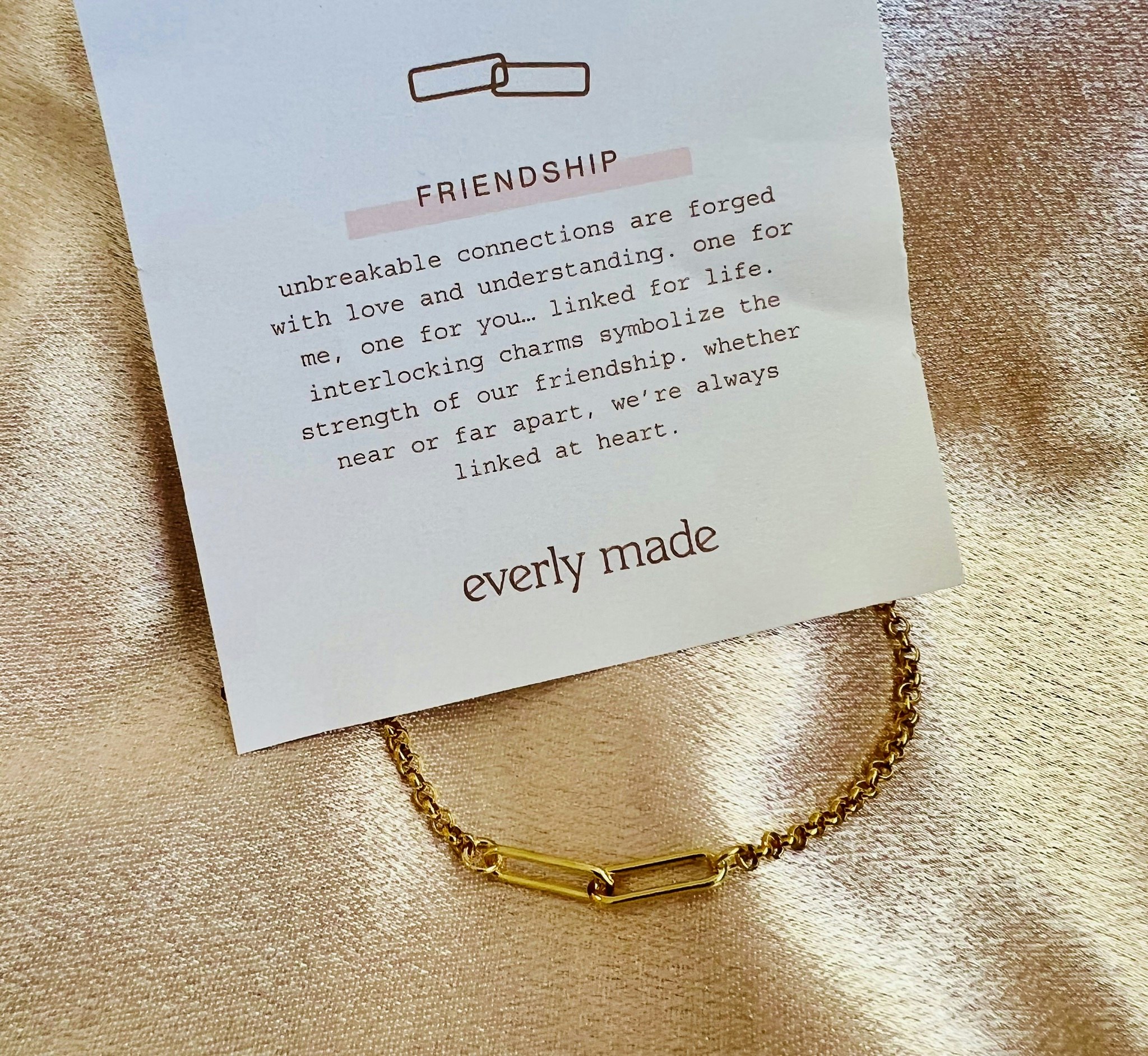 Everly Made - Gullarmbånd - FRIENDS 2