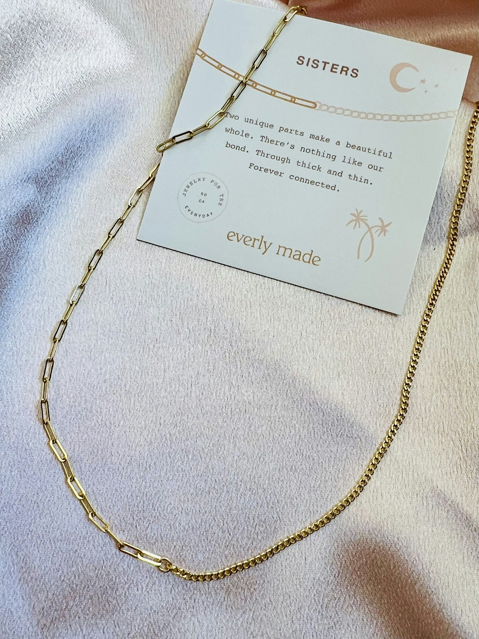 Everly Made - SISTER Gullkjede