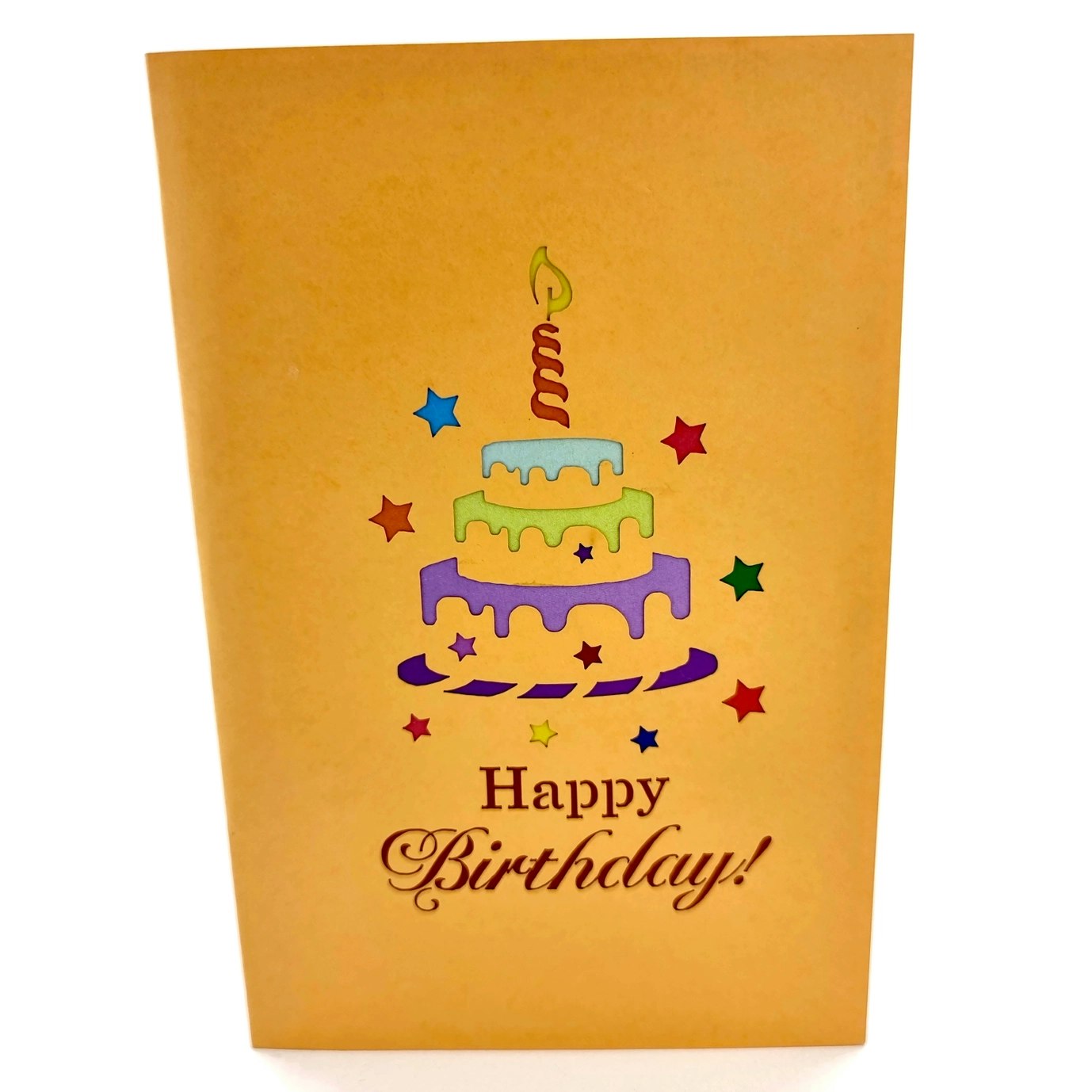 Color Pop Card - Birthday Cake