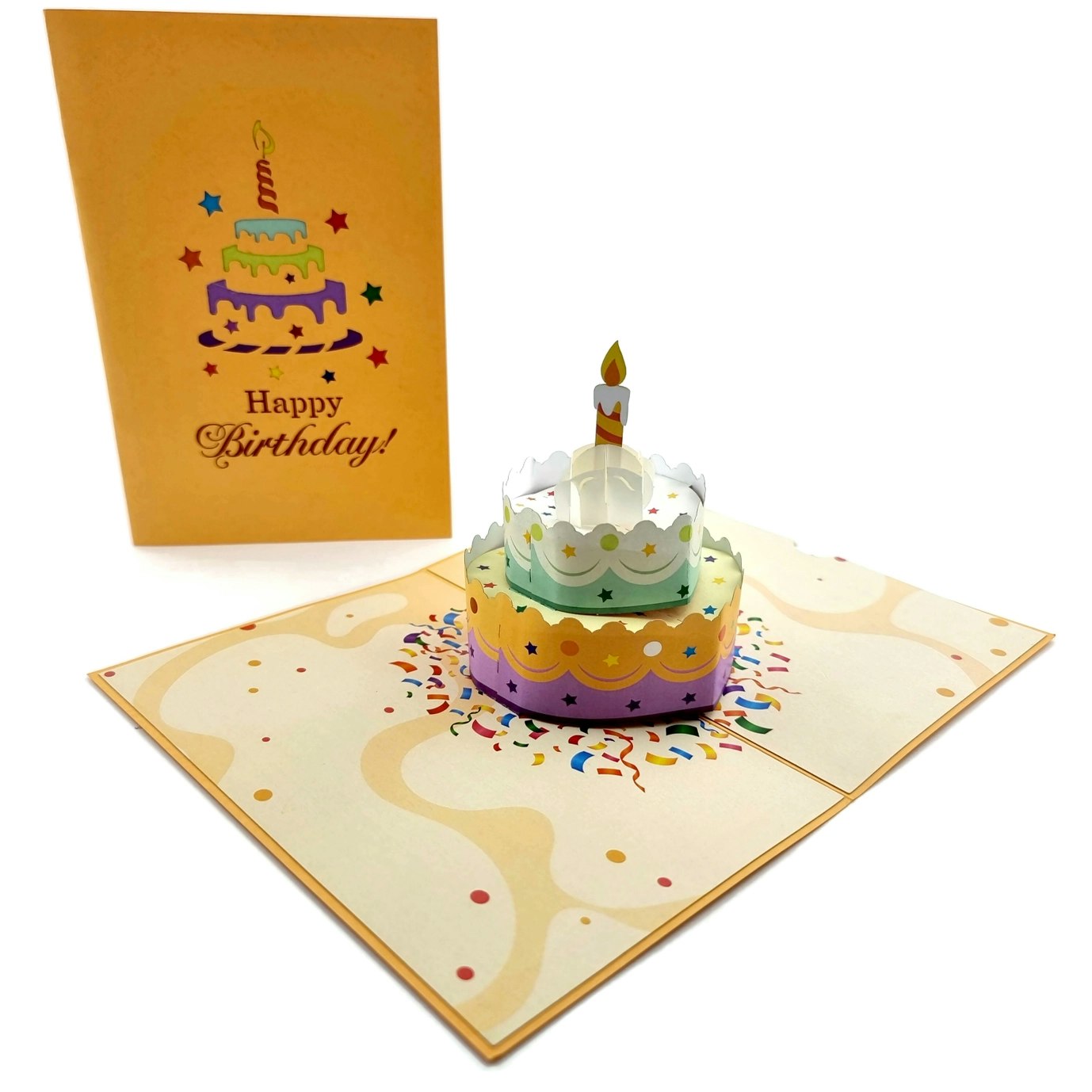 Color Pop Card - Birthday Cake