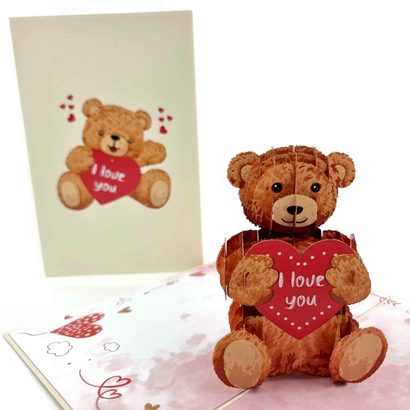 Color Pop Cards - Love Bear