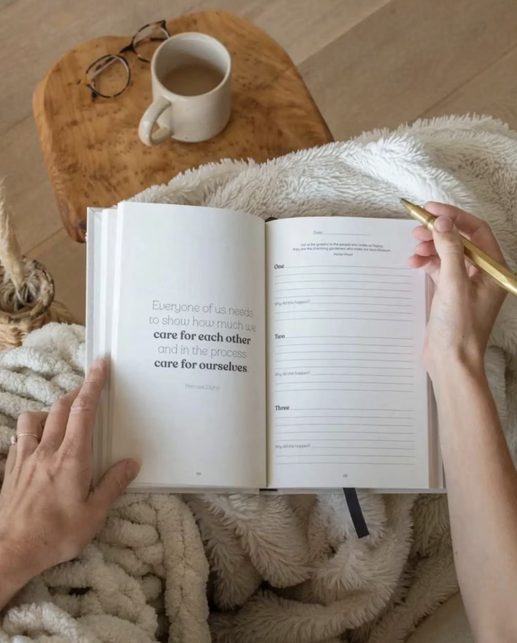 Three Good Things Journal - Memories, Gratitude, Connection