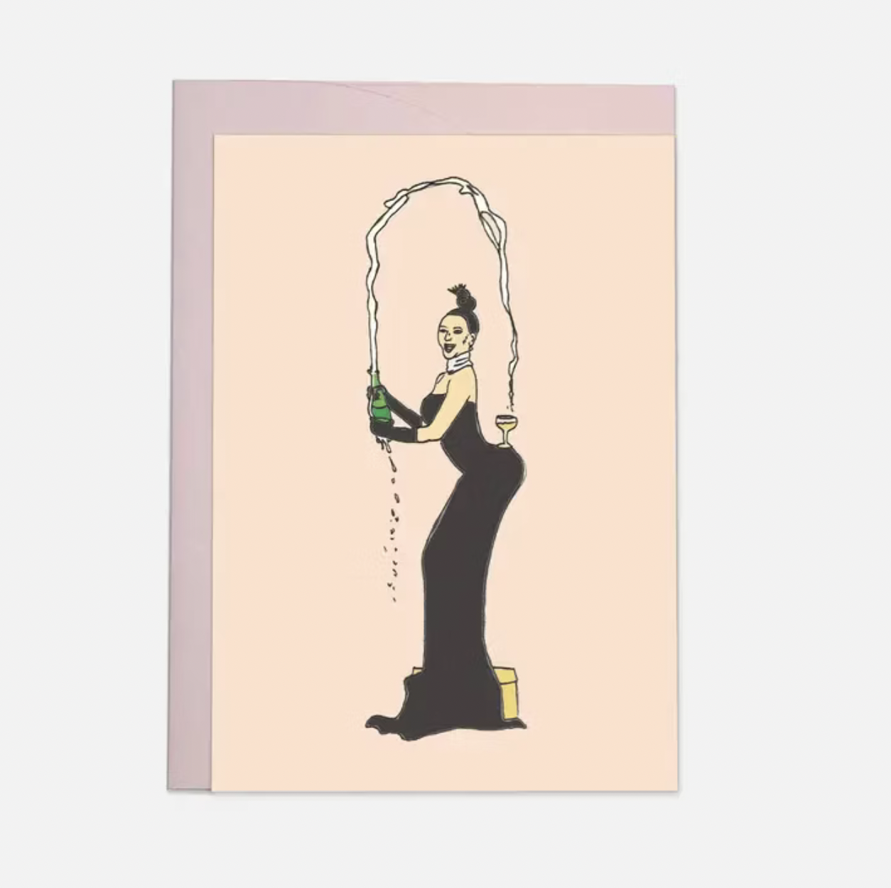 Kim Kardashian - Champagne