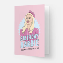Kaart Blanche - Happy Bday Barbie