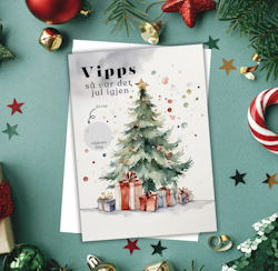 Vipps Julekort - Juletre