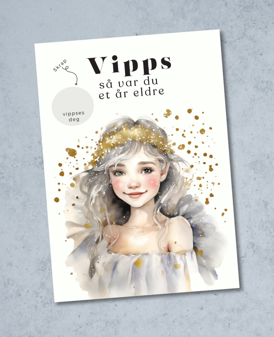 Vipps Bursdagskort - Little Fairy