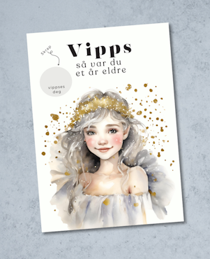 Vipps Bursdagskort - Little Fairy