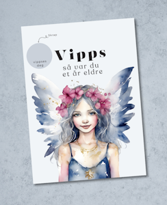 Vipps Bursdagskort - Angel