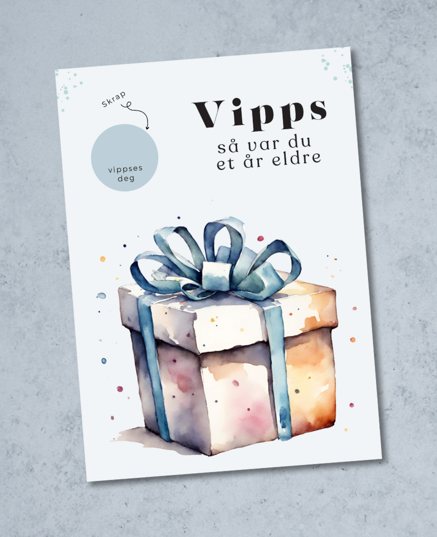 Vipps Bursdagskort - Birthday Present