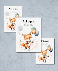 3pk Vipps Skrapekort - Fox