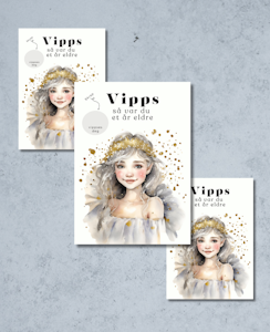 3pk Vipps Skrapekort - Little Fairy