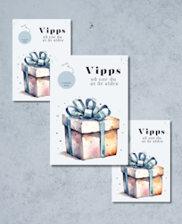 3pk Vipps Skrapekort - Present