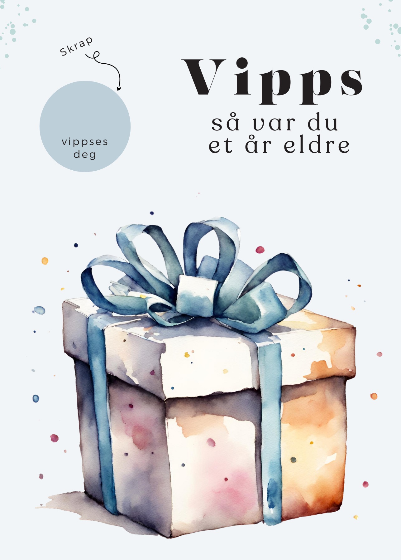 3pk Vipps Skrapekort - Present