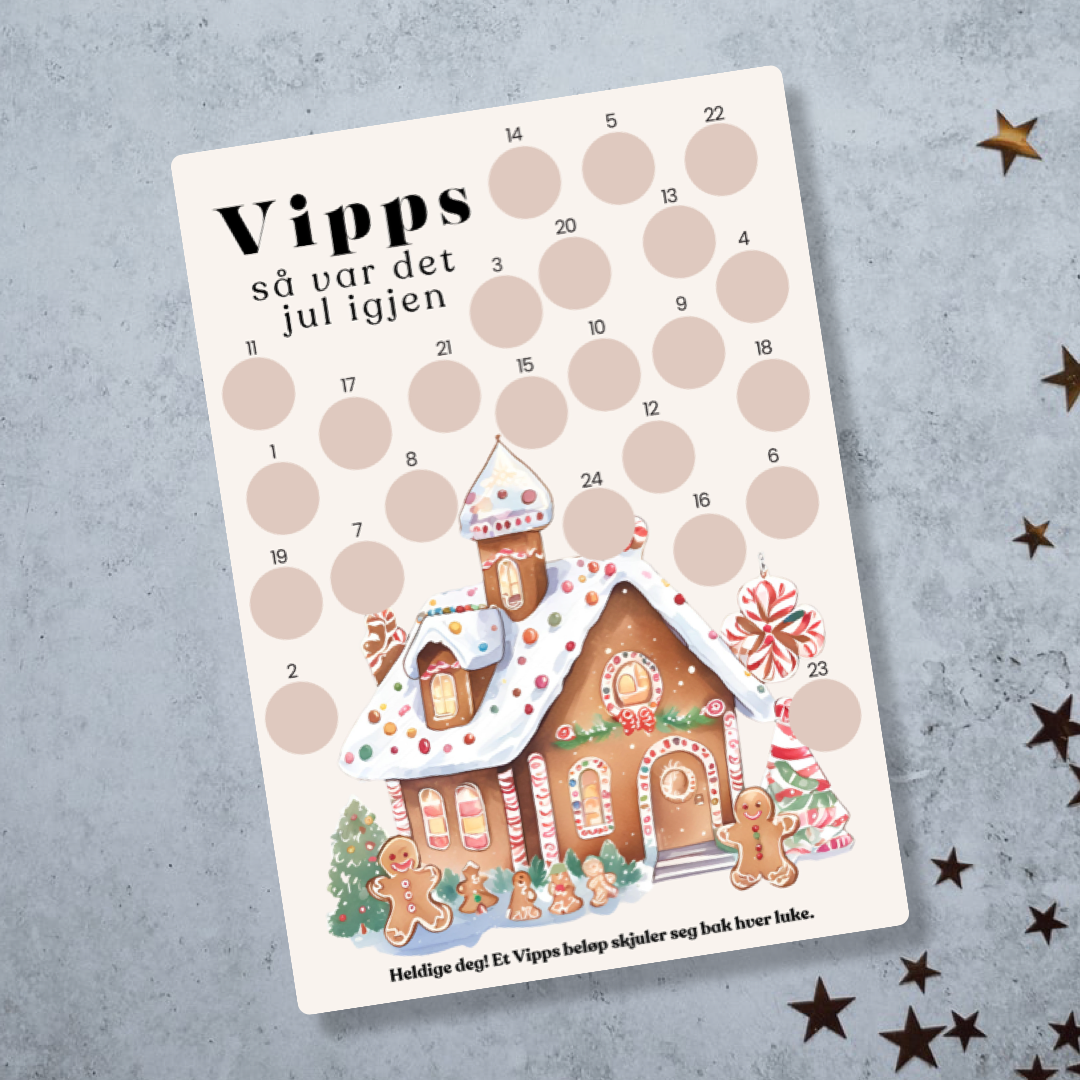 Vipps - Scratch-off Julekalender